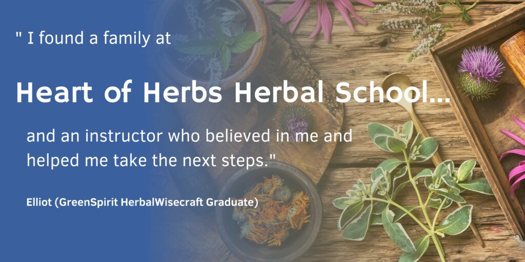 I found a family at herbal school family