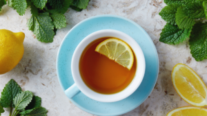 Lemon Balm and Mint Tea